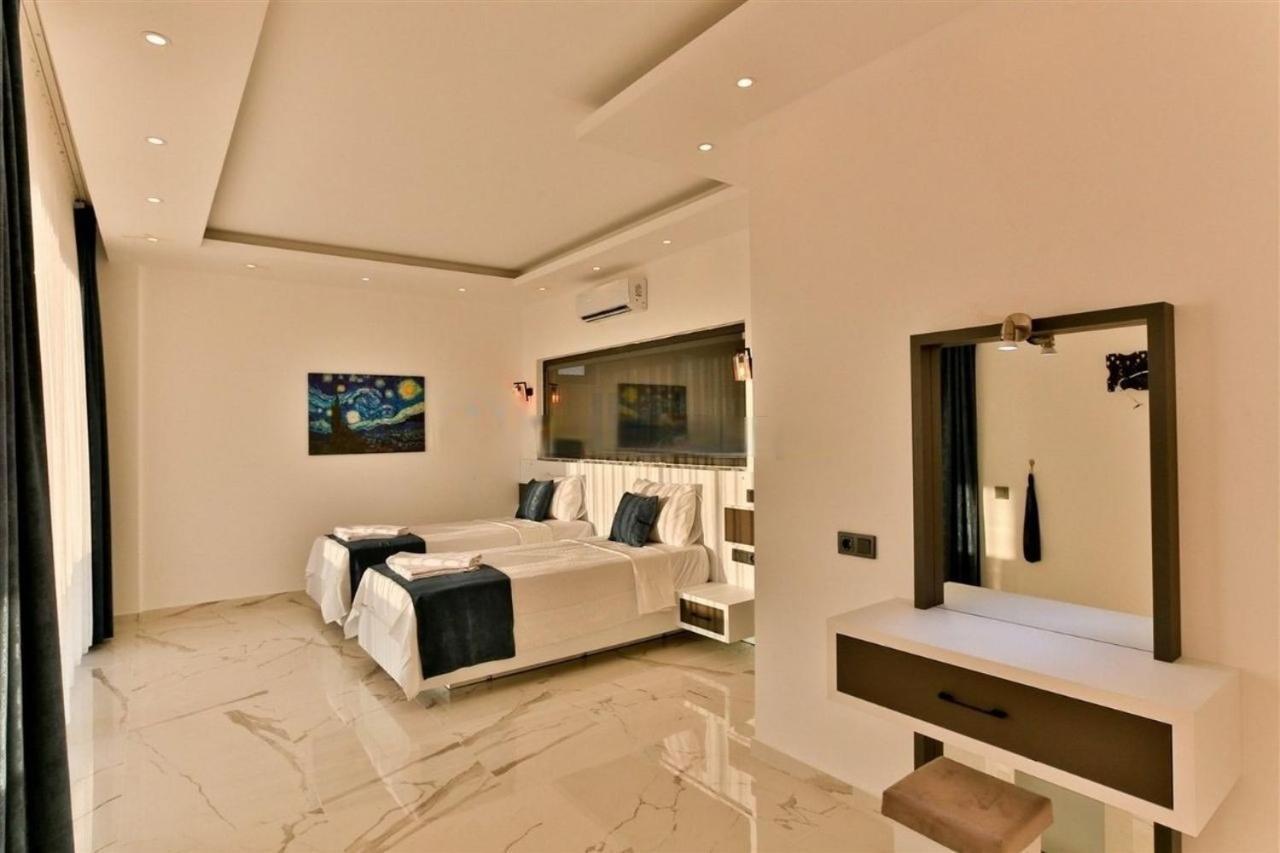 Villa Lycian-Kalkan 3 Bedroom-2 Jakuzzies-Sauna-Turkish Hamam-Huge Private Pool And Lovely Garden Kaş Exterior foto